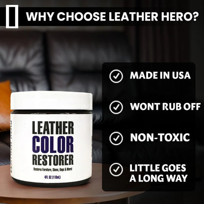 Leather Hero Leather Color Restorer 4oz