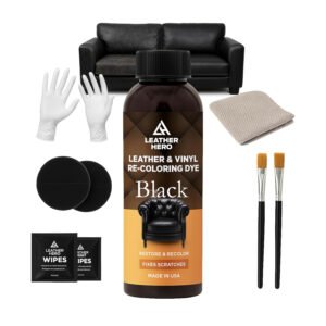 Leather Hero New Color Restorer Kit-Black